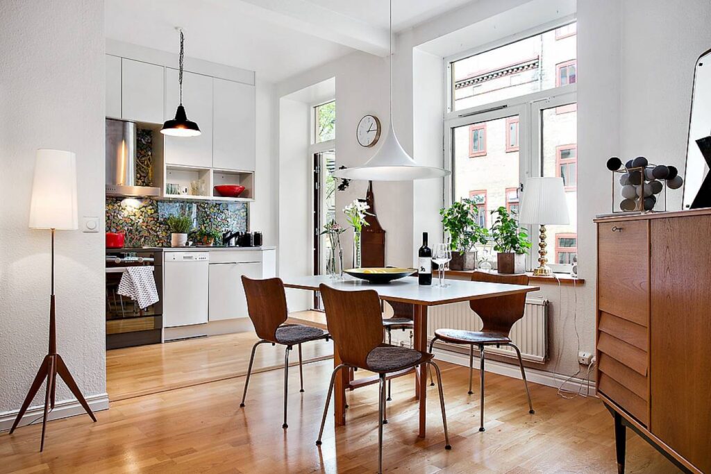 Фото 56 — Лучшие идеи для декорирования столовой в доме